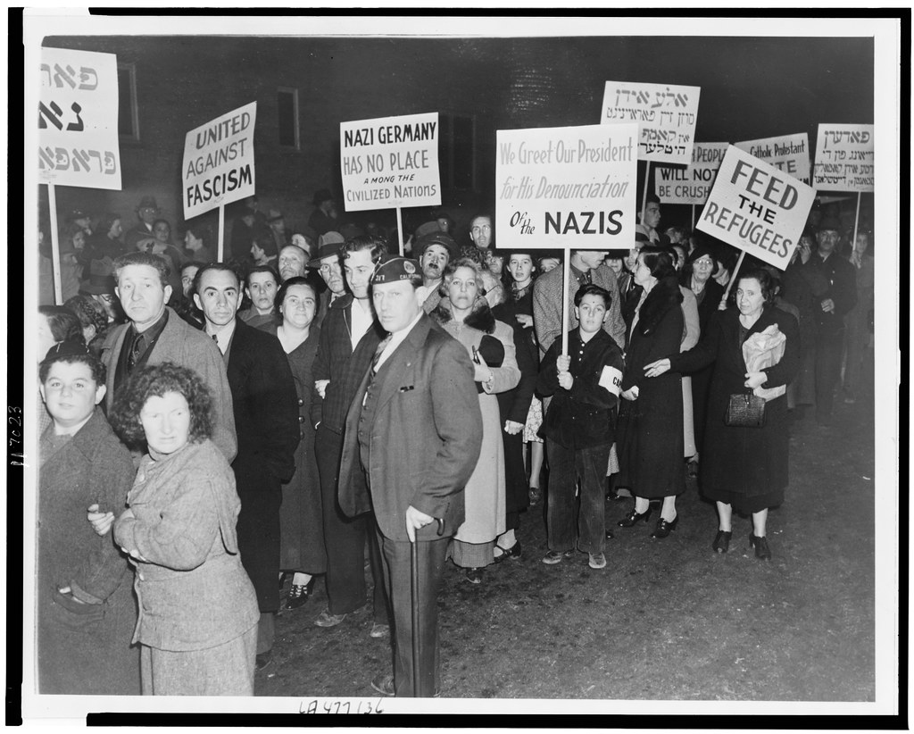 Holocaust demonstrators