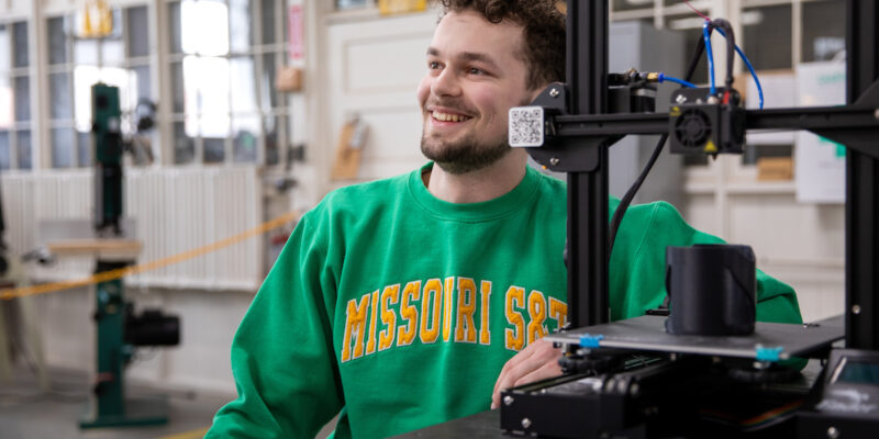 ‘Weird culmination of hobbies and interests’ brings Dawson Jeffers to Missouri S&T