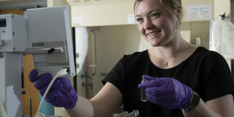 S&T volleyball star ‘jumps’ at environmental research opportunity