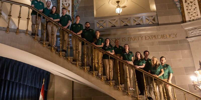 Missouri S&T students exhibit research to state legislators