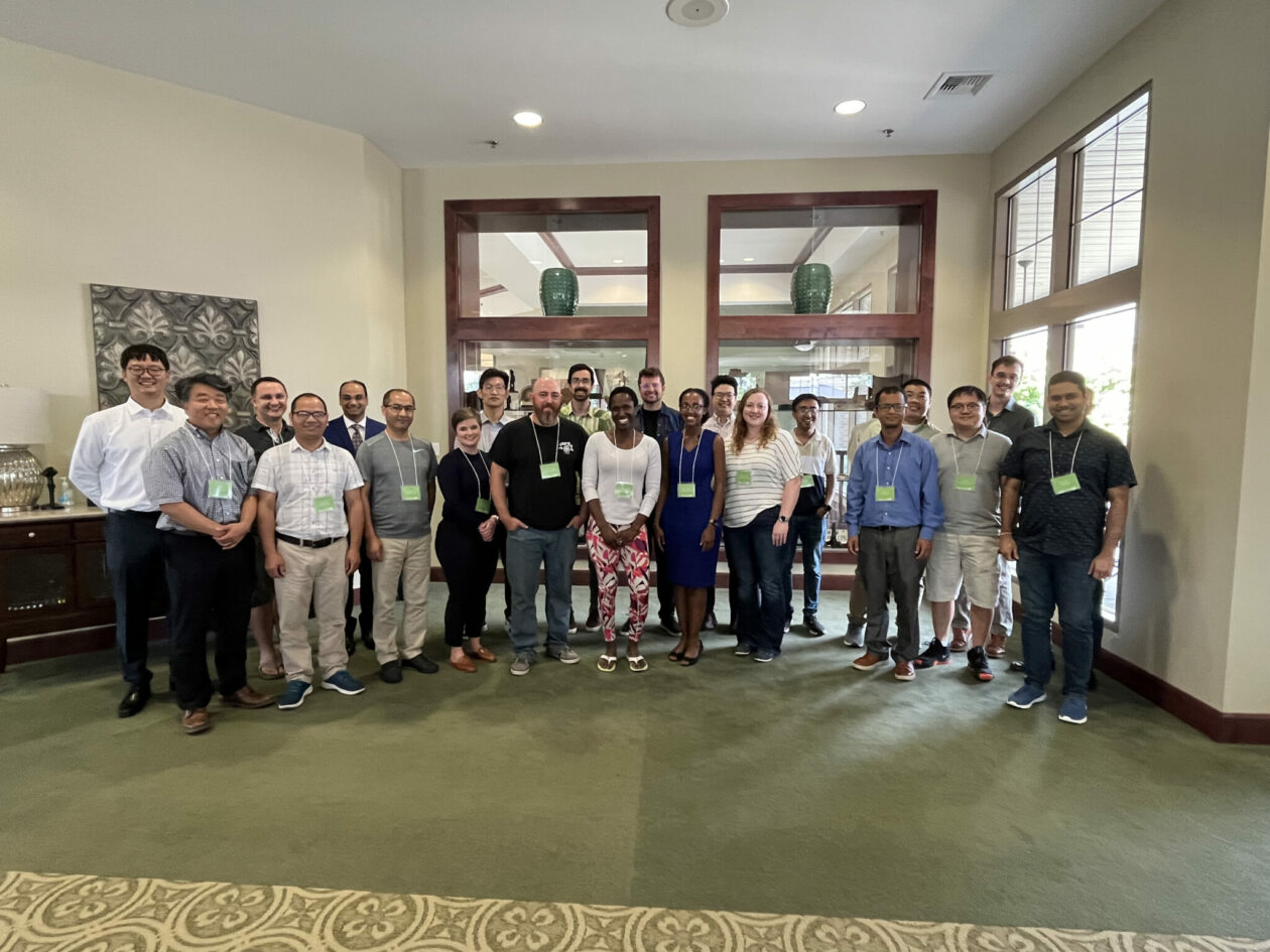 Group photo of new faculty