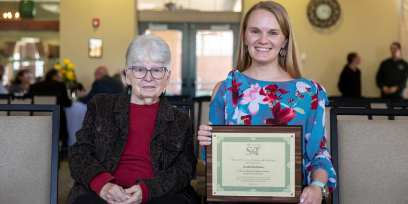 Rachel Kohman receives 2024 Women’s Advocate Award