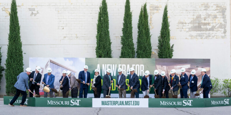 Curators break ground for S&T research building expansion, approve name change