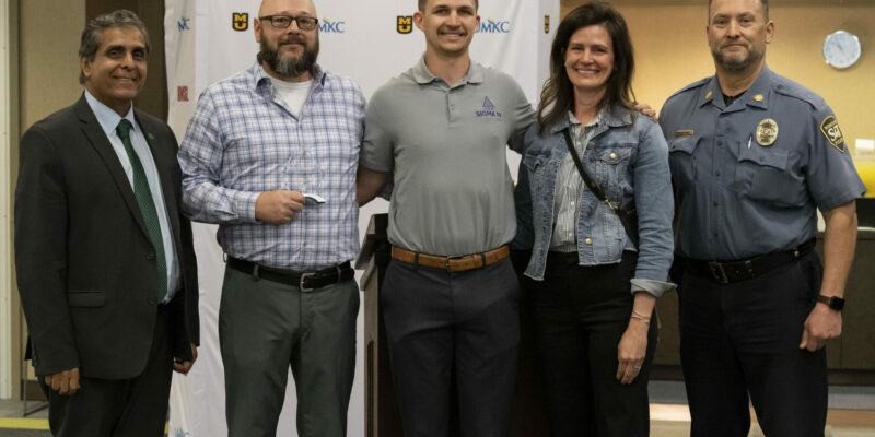 Missouri S&T student, staff member recognized for administering lifesaving CPR