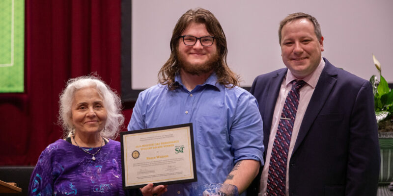 S&T’s Renaissance Student Award goes to Reece Watson