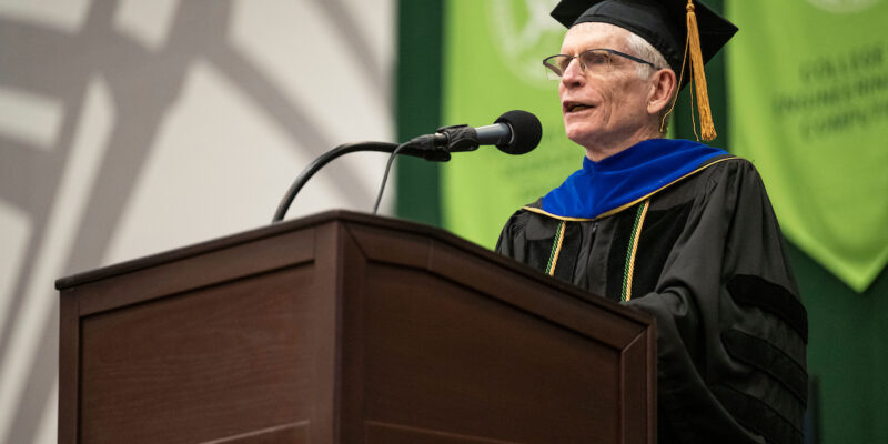 Colter shares the ‘enormous impact’ of Rolla with S&T Ph.D. grads 
