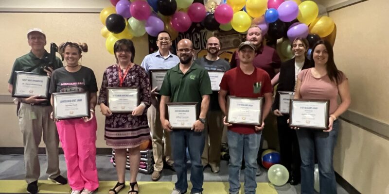 Ten honored at Missouri S&T Staff Day awards ceremony
