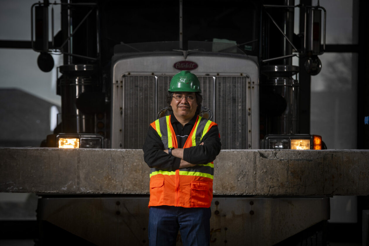 Dr. Mohamed ElGawady. Photo by Michael Pierce/Missouri S&T.