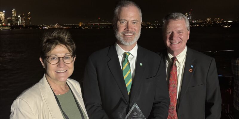 Oerther receives global award for engineering education