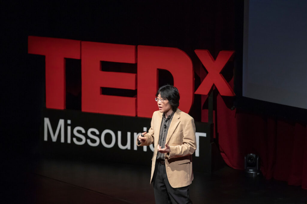 Chen Hou speaks at TEDx