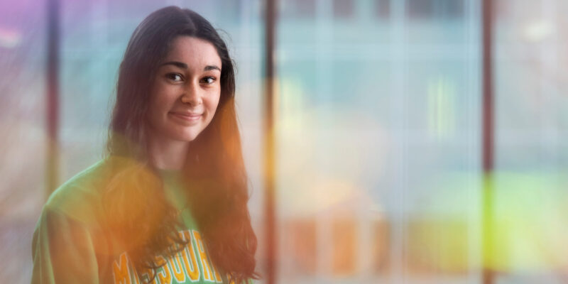 Transformative research: Early experiences set college student on research path