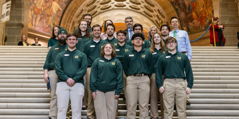 Missouri S&T students exhibit research to state legislators