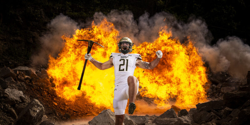 S&T linebacker channels explosiveness on the gridiron and in the classroom