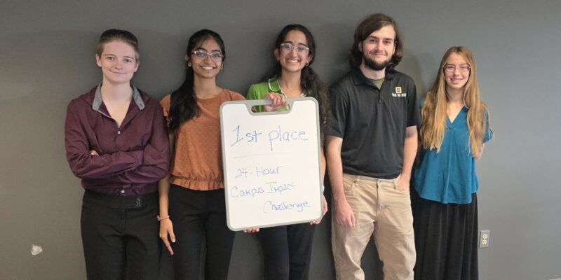 24 hours, big ideas: Students shine in Campus Impact Challenge  