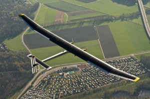 Pretty photo of Solar Impulse in flight!!! ©